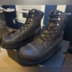 Harley Davidson lace up boots